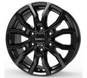 DEZENT KC black 6,5x16 6x139,7 ET55 černý lak